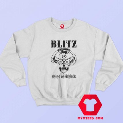 Blitz Never Surrender Retro Vintage Unisex Sweatshirt