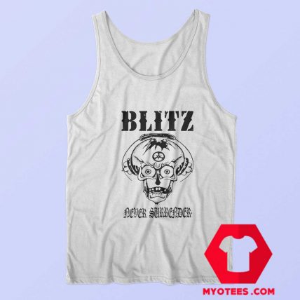 Blitz Never Surrender Retro Vintage Unisex Tank Top