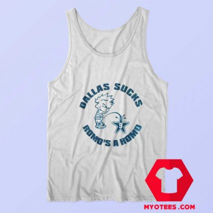 Dallas Cowboys Sucks Romos A Homo Funny Tank Top