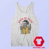 Death By Pizza Funny Skeleton Unisex Tank Top