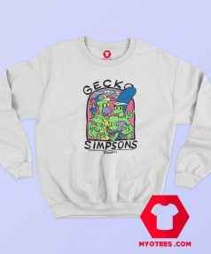 Gecko The Simpsons Hawaii Retro Unisex Sweatshirt