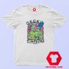 Gecko The Simpsons Hawaii Retro Unisex T shirt