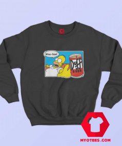 Homer Simpson Duff Beer Funny Unisex Sweatshirt