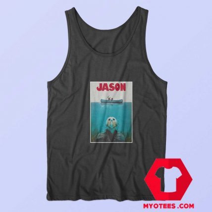 Jaw JASON Shark Boat Horror Halloween Tank Top