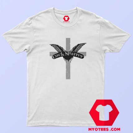 Jesus Cock Sparrer Cross Logo Unisex T shirt