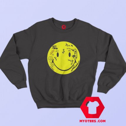 Lil Wayne Tattoo Smiley Graphic Unisex Sweatshirt