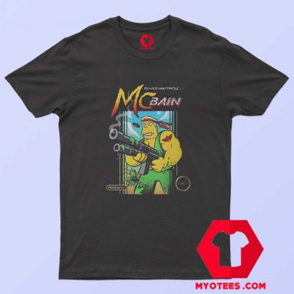 McBain x Contra Rainer Wolfcastle Simpson T shirt