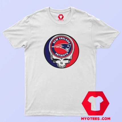 New England Patriots Grateful Dead Unisex T shirt