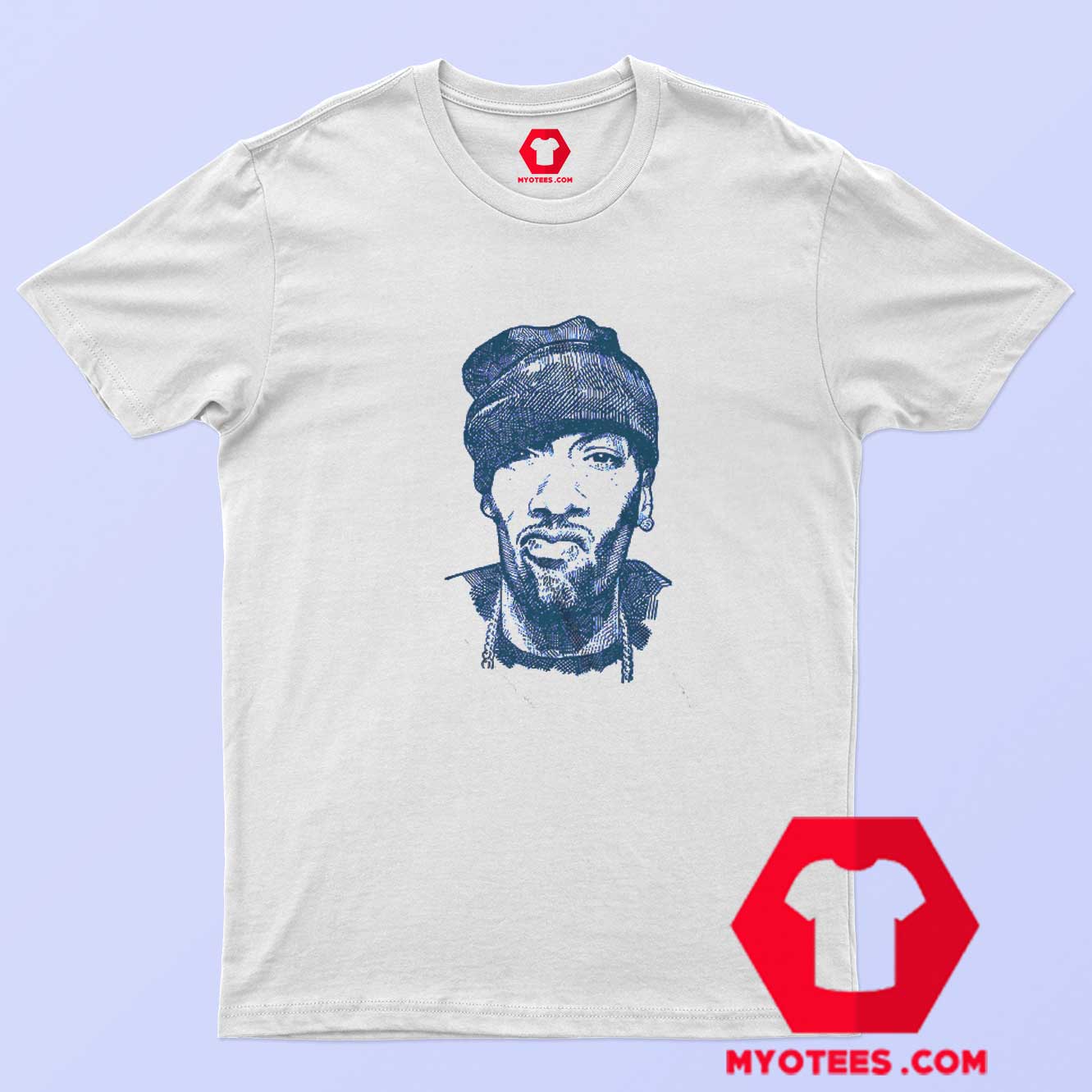 Redman Reginald Noble Rapper Drawing T-Shirt | myotees.com