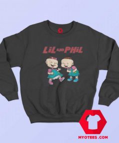 Rugrats Lil And Phil Laughing Poster Unisex Sweatshirt