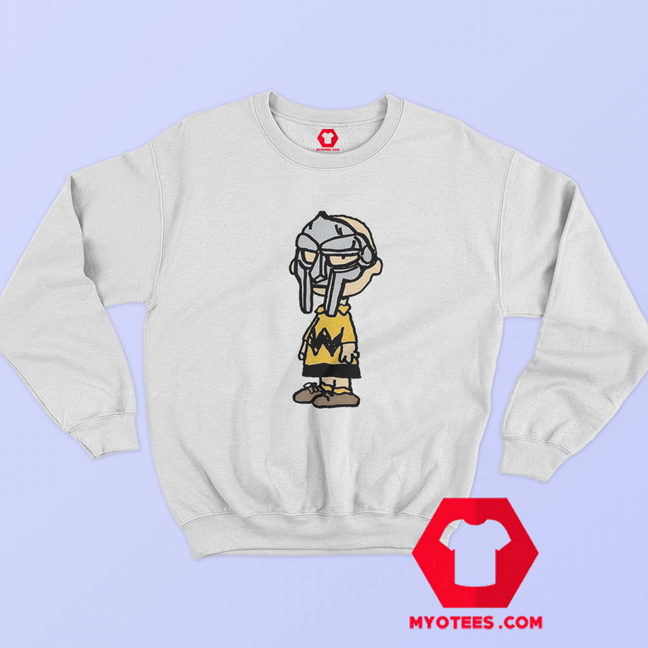 Snoopy MF Doom Mask Rap Hip Hop Funny Sweatshirt | myotees.com