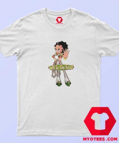 Talk To The Hand Betty Boop Vintage Unisex T shirt