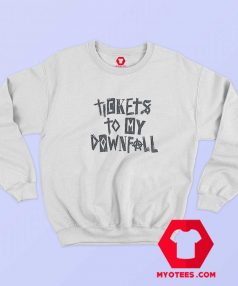 Tickets To My Downfall Graphic Unisex Sweatshirt