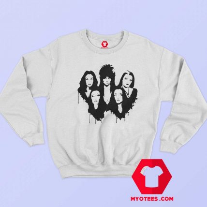 Vampira Morticia Adams Elvira Lilly Munster Sweatshirt