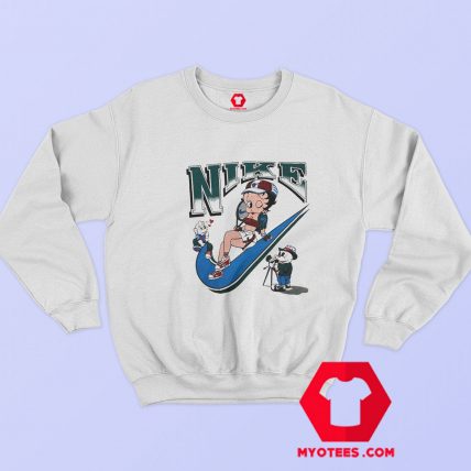 Vintage Nike Betty Boop Style Rap Sweatshirt