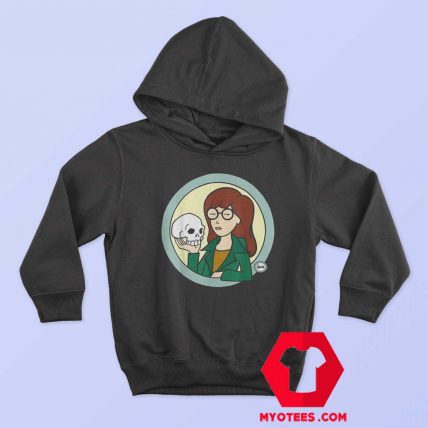 Daria Skull Holder Graphic Funny Unisex Hoodie