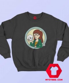 Daria Skull Holder Graphic Funny Unisex Sweatshirt