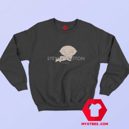 Funny Stewie Vuitton Parody Unisex Sweatshirt