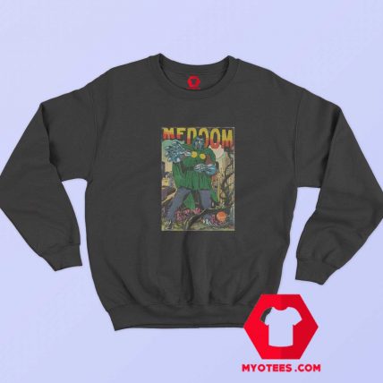 MF Doom Comic Book Art Vintage Unisex Sweatshirt