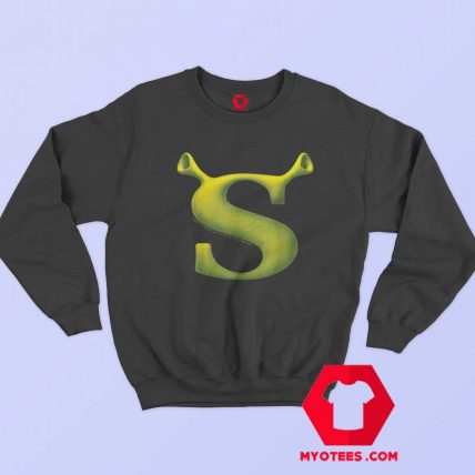 Shrek Initial Logo Poster Graphic Unisex Sweatshirt