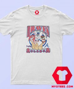 Atlanta Braves Looney Tunes Funny Unisex T shirt