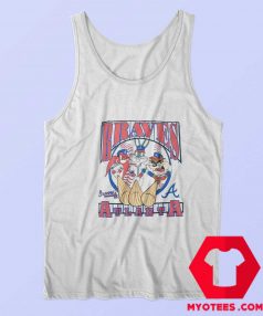 Atlanta Braves Looney Tunes Funny Unisex Tank Top