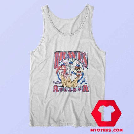 Atlanta Braves Looney Tunes Funny Unisex Tank Top