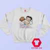 Betty Boop And Garfield Cartoon Vintage Sweatshirt