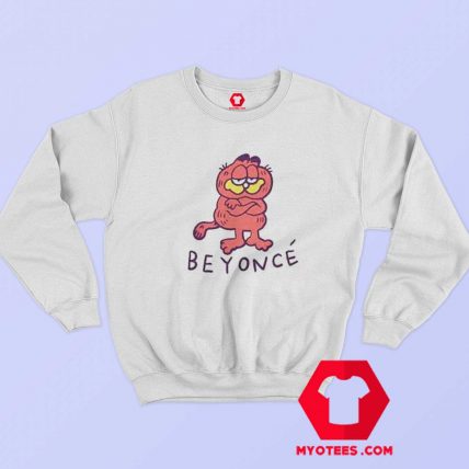 Beyonce Garfield Cartoon Parody Unisex Sweatshirt