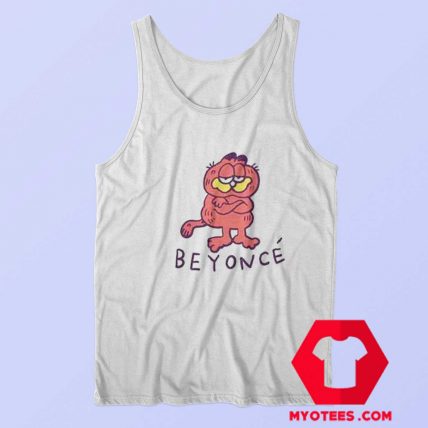 Beyonce Garfield Cartoon Parody Unisex Tank Top