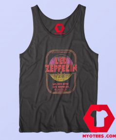 Black Led Zeppelin 1971 Wembley Tour Unisex Tank Top