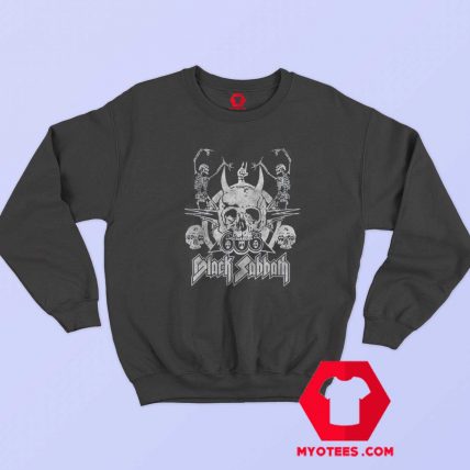 Black Sabbath Vintage Dancing Skeletons Sweatshirt