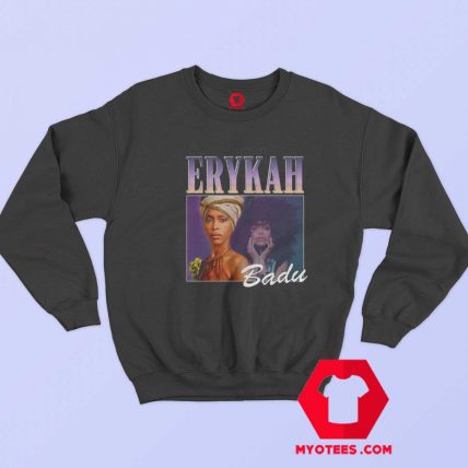 Erykah Badu Bootleg Rapper Unisex Sweatshirt