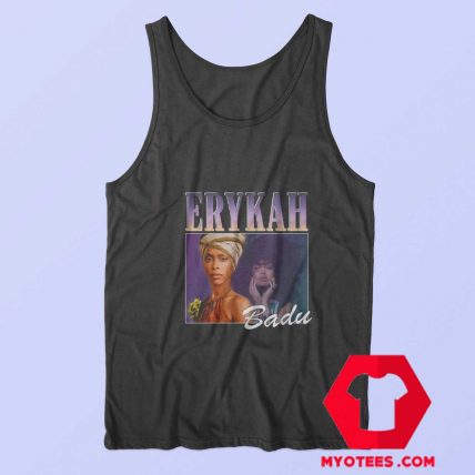 Erykah Badu Bootleg Rapper Unisex Tank Top