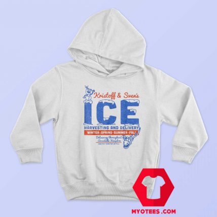 Frozen Kristoff Svens Ice Harvesting And Delivery Hoodie