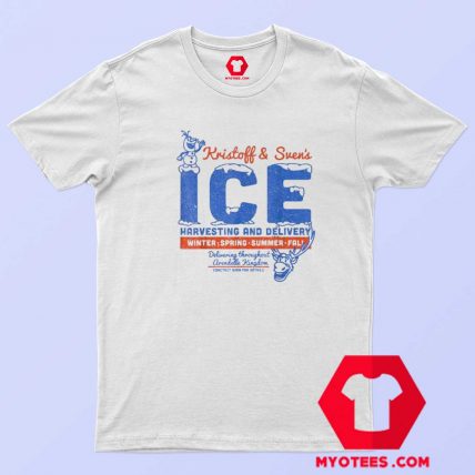 Frozen Kristoff Svens Ice Harvesting And Delivery T shirt