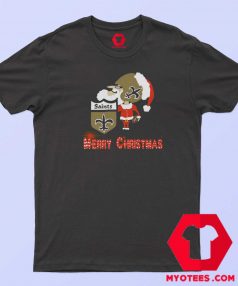 Funny New Orleans Saints Christmas Unisex T shirt