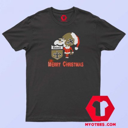 Funny New Orleans Saints Christmas Unisex T shirt