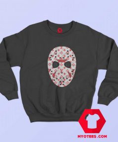 Jason Voorhees Mask Lv Monogram 90s Unisex Sweatshirt