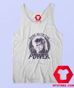 Labyrinth Babe With The Power Vintage Graphic Tank Top