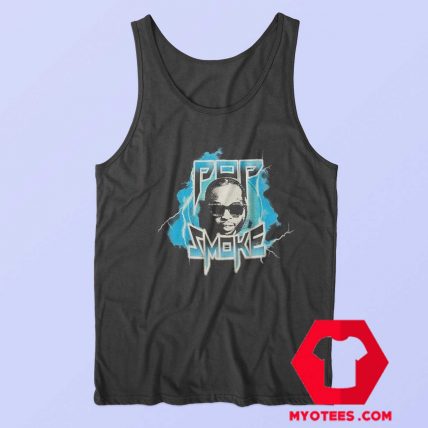 The Blue Pop Smoke King Of New York Tank Top