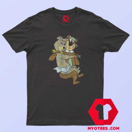 Yogi And Cindy Bear Cartoon Character T shirt