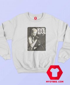 Billy Idol Photo Live Perform Vintage Unisex Sweatshirt