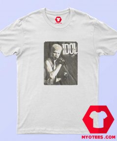 Billy Idol Photo Live Perform Vintage Unisex T shirt