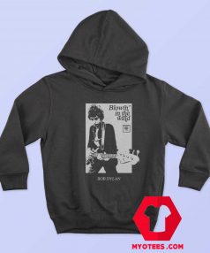 Bob Dylan Blowin In The Wind Guitar Photo Hoodie