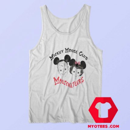 Cute Mickey Mouse Club Mouseketeers Baby Tank Top