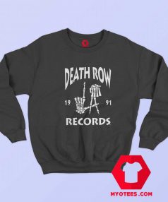 Death Row Records LA Skeleton Hand Unisex Sweatshirt