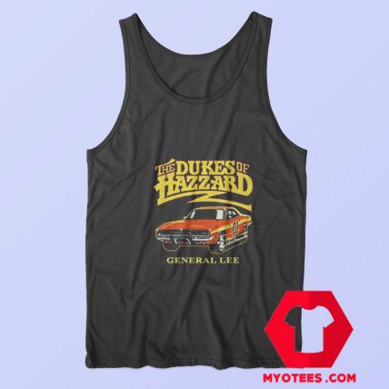 Dukes of Hazzard Youth General Lee Vintage Tank Top