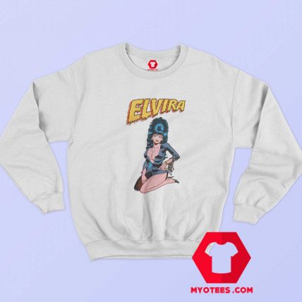 Elvira Mistress Of The Dark Vintage Unisex Sweatshirt