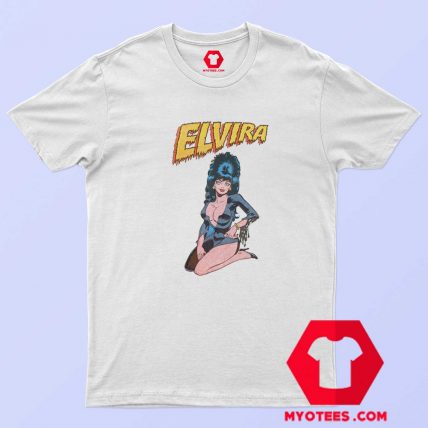 Elvira Mistress Of The Dark Vintage Unisex T shirt